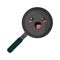 Saucepan kitchen utensil isolated kawaii cartoon