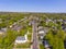 Saugus town center aerial view, Massachusetts, USA