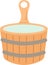 Sauna Bucket With Water