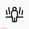 Sauna icon vector sign symbol for design