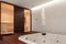 Sauna and Jacuzzi Bathtub