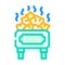 sauna relax color icon vector illustration flat