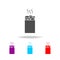 sauna stones icon. Elements of bathroom in multi colored icons. Premium quality graphic design icon. Simple icon for websites, web