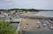 Saundersfoot harbour in Pembrokeshire, Wales.