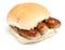 Sausage Bap or Roll Sandwich on White