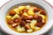 sausage goulash soup with potatoes