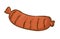 Sausage.Vector illustration of Sausage.