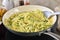 Sauted zucchini and yellow squash noodles