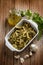 Sauteed artichoke with parsley and olive oil