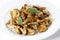 Sauteed mushrooms with herbs