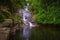 Sauzier Waterfall on the island of Mahe, Seychelles