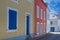 Sauzon in Belle-Ile, Brittany, colorful houses