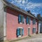 Sauzon in Belle-Ile, Brittany, colorful houses