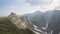 Savage Landscape of Rocks, Carpathian Mountains, Roumania