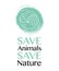 Save animals logo