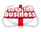 Save the Business 3d Words Life Preserver Company Rescue