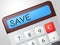 Save Calculator Represents Calculation Financial And Invest