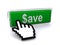 Save dollars button and cursor