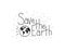 Save the earth label icon