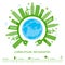 Save energy save earth infographic
