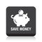 Save money piggy bank icon