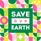 Save our Earth. Vector illustration of ecology, planet protection, ecosystem conservation.