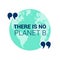 Save Planet Earth poster design template.