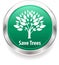 Save tree and save nature badge background