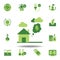 save the world, architecture and city colored icon. Elements of save the earth illustration icon. Signs and symbols can be used