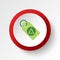 save the world, commerce and shopping colored button. Elements of save the earth. Signs and symbols can be used for web, logo,