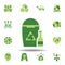 save the world, glass container colored icon. Elements of save the earth illustration icon. Signs and symbols can be used for web