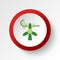 save the world, wind turbine colored button. Elements of save the earth. Signs and symbols can be used for web, logo, mobile app,
