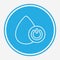 Saving water vector icon sign symbol