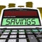 Savings Calculator Shows Setting Aside Financial