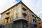 Savona Vintage Yellow Building with Beautiful Balconies, Travel Italy, Italian Architecture