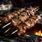 Savor the Authenticity Freshly Grilled Xinjiang Lamb Skewer. Generative AI