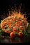Savor the Burst of Flavors. Exquisite Close-Up Food Photography of Vibrantly Exploding Pizza