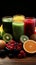 Savor diverse flavors in our fruit and veggie smoothie assortment