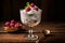 Savor the exquisite flavor of Syllabub Strawberry, captured in a delightful image.