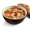 Savor the Flavor of Finnish Salmon Soup in a Bowl .