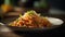 Savor the Taste of Thailand with Authentic Pad Thai food photography. Generative AI