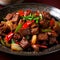 Savory Beef Stir Fry. Generative AI