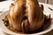 Savory Delight A Perfectly Roasted Thanksgiving Turkey.AI Generated