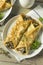 Savory Homemade Mushroom and Spinach Crepes