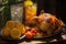 Savory Roast Chicken and Refreshing Lemonade - Culinary Delight