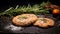 Savory Rosemary Cookies With Sea Salt And Herbs