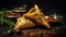 Savory Stuffed Samosas: A Fusion Of Spices And Cheese