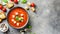 Savory Tomato Soup Delight: A Captivating Visual Feast