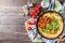 Savory vegan dutch baby baked pancake