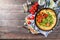 Savory vegan dutch baby baked pancake